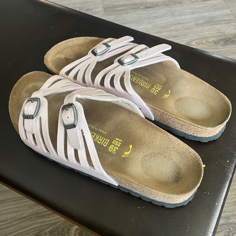 Birkenstock Granada sandals.